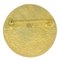 Gold Medallion Brooch from Chanel 2
