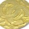 Gold Medallion Brooch from Chanel 3