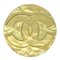 Goldene Medaillon Brosche von Chanel 1