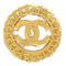 Spilla a medaglione CHANEL placcata in oro 96P 38959, Immagine 2