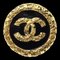 CHANEL Medallion Brooch Pin Gold 93A 99511, Image 1