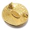 Goldene Medaillon Brosche von Chanel 3