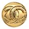 Broche con medallón dorado de Chanel, Imagen 1