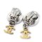 Medallion Dangle Earrings from Chanel, Set of 2 2