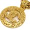 CHANEL Medaillon Goldkette Halskette 94A 94205 2