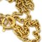 CHANEL Medaillon Goldkette Halskette 94A 94205 4