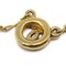 CHANEL Medallion Gold Chain Pendant Necklace 1983 140329 3