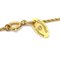 Gold Medallion Chain Pendant Necklace from Chanel 4