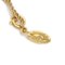 Gold Medallion Chain Pendant Necklace from Chanel 4