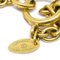 CHANEL Medallion Gold Chain Pendant Necklace 3842 123255 4