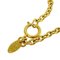 Goldene Halskette mit Medaillon-Anhänger von Chanel 4