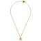 Mini CC Chain Pendant Necklace in Gold from Chanel 2