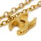 Mini CC Chain Pendant Necklace in Gold from Chanel 3