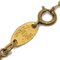 Collar pequeño con colgante de cadena CC en dorado de Chanel, Imagen 4