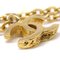 CHANEL Mini CC Chain Pendant Necklace Gold 376/1982 151295 3