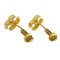 Mini CC Earrings in Gold from Chanel, Set of 2, Image 2