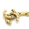 Collar pequeño con colgante de cadena CC en dorado de Chanel, Imagen 3