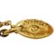 CHANEL Mini CC Gold Chain Pendant Necklace 376 130784 3