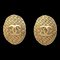 Chanel Boucles d'Oreilles Ovales Clip-On Doré 2904/29 112976, Set de 2 1