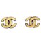 Boucles d'Oreilles Piercing Beige de Chanel, Set de 2 1