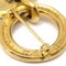 CHANEL Plate Brooch Pin Gold 1133 69833, Image 3