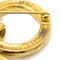 Gold Plate Brooch from Chanel 3