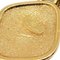 CHANEL Plate Gold Chain Pendant Necklace 123250, Image 4