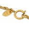 CHANEL Plate Gold Chain Pendant Necklacee 123251 4