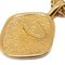 CHANEL Plate Gold Chain Pendant Necklacee 123251 3
