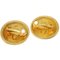 Chanel Quilted Button Earrings Clip-On Gold 112176, Set of 2 3