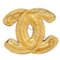 Quilted CC Brooch from Chanel 2