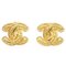 Boucles d'Oreilles CC Matelassées de Chanel, Set de 2 1
