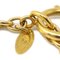 Collar con colgante de cadena de oro CC acolchado de Chanel, Imagen 3