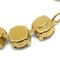 CHANEL Rhinestone Bracelet Gold 96P 141192 3