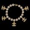 CHANEL Rhinestone Bracelet Gold 96P 141192, Image 1