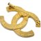 Rhinestone Brooch Pin in Gold from Chanel 3
