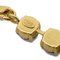 CHANEL Rhinestone Chain Bracelet Gold 95A 120667 4