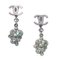 Rhinestone Dangle Earrings from Chanel, Set of 2 1