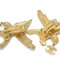 Aretes con águila de diamantes de imitación en oro de Chanel. Juego de 2, Imagen 3