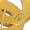 CHANEL Rhombus Brosche Corsage Gold 94A 131580 4