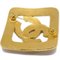 CHANEL Rhombus Brooch Pin Corsage Gold 94A 131580 3