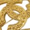 CHANEL Rhombus Brosche Corsage Gold 94A 131580 2