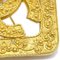 CHANEL Rhombus Brosche Gold 94A 132718 3