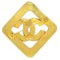 CHANEL Rhombus Brosche Gold 94A 132718 2