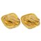 Chanel Rhombus Earrings Clip-On Gold 96A 122171, Set of 2 3