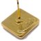 Chanel Rhombus Piercing Ohrringe Gold 99A 131668, 2 . Set 4