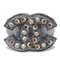 Rhinestone Silver Ring from Chanel, Image 1