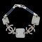 CHANEL Silver Chain Bracelet 97A 112554 1