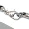 CHANEL Silver Chain Bracelet 97A 112554 4