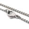Silver Chain Necklace Pendant from Chanel 4